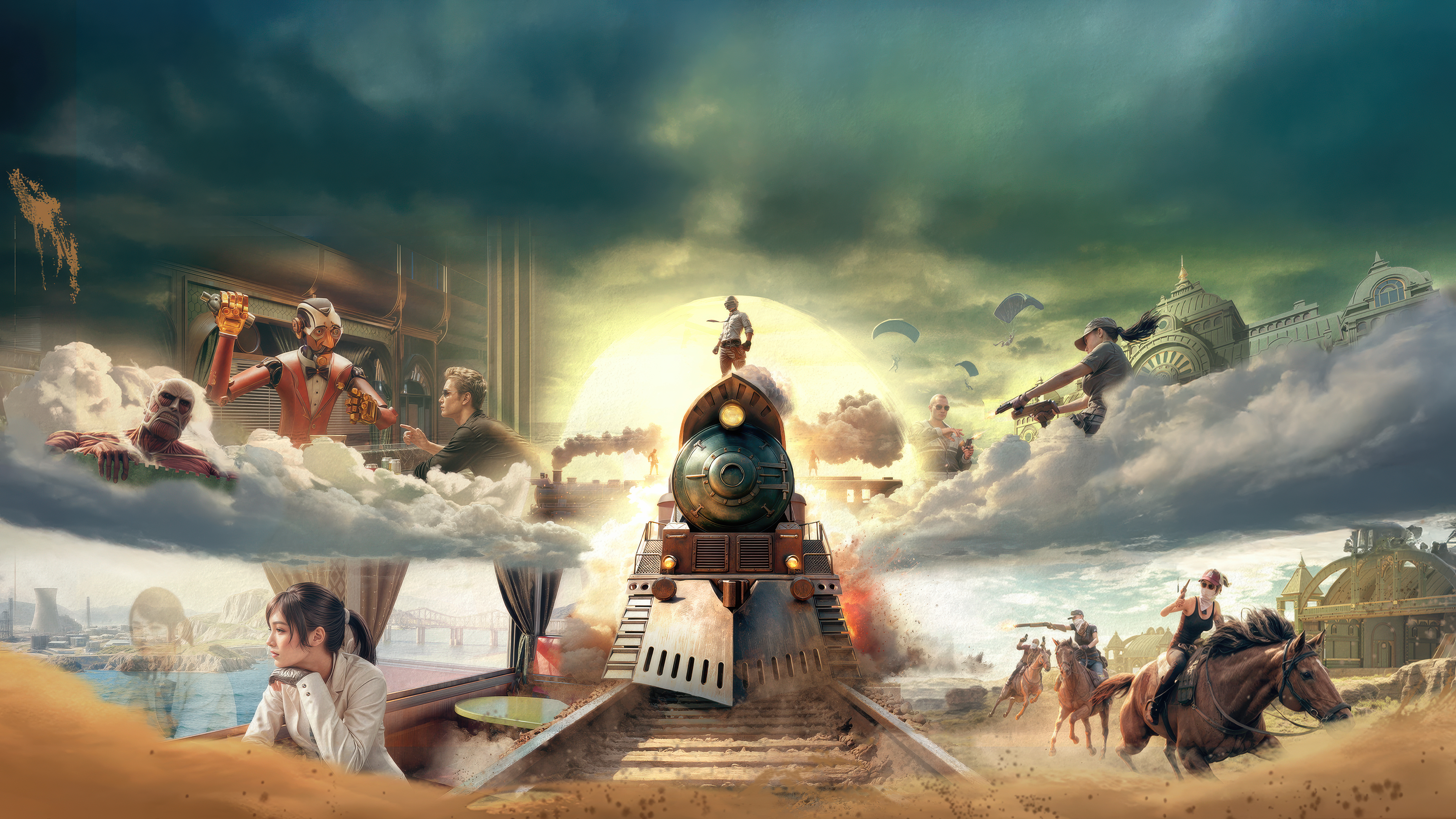 Pubg Mobile X Attack On Titan Wallpaper, HD Games Wallpaper, 4k Wallpaper, Image, Background, Photos and Picture