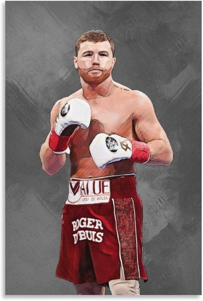 Canelo Alvarez HD Boxing Star Poster Wall Paraguay