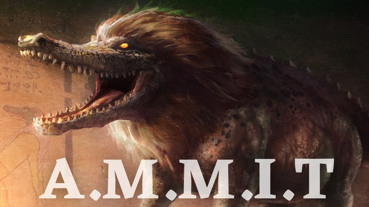 Ammit Great Devourer Of Hearts Of The Afterlife Judgement. Egyptian Mythology Explained