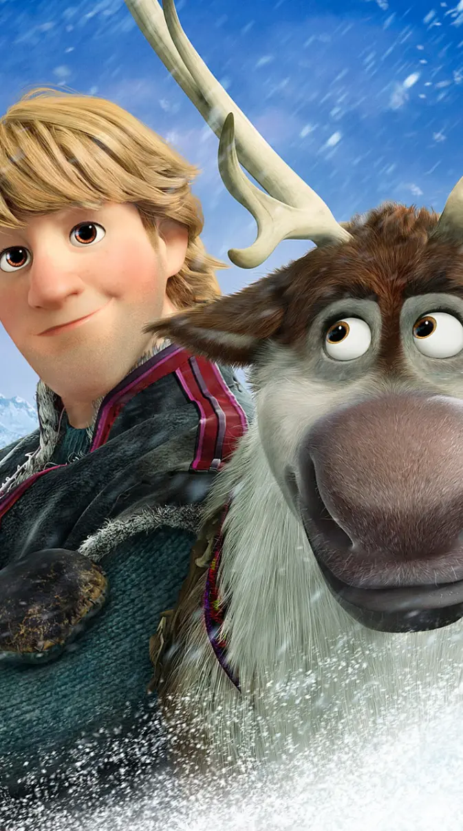 Kristoff and Sven wallpaper