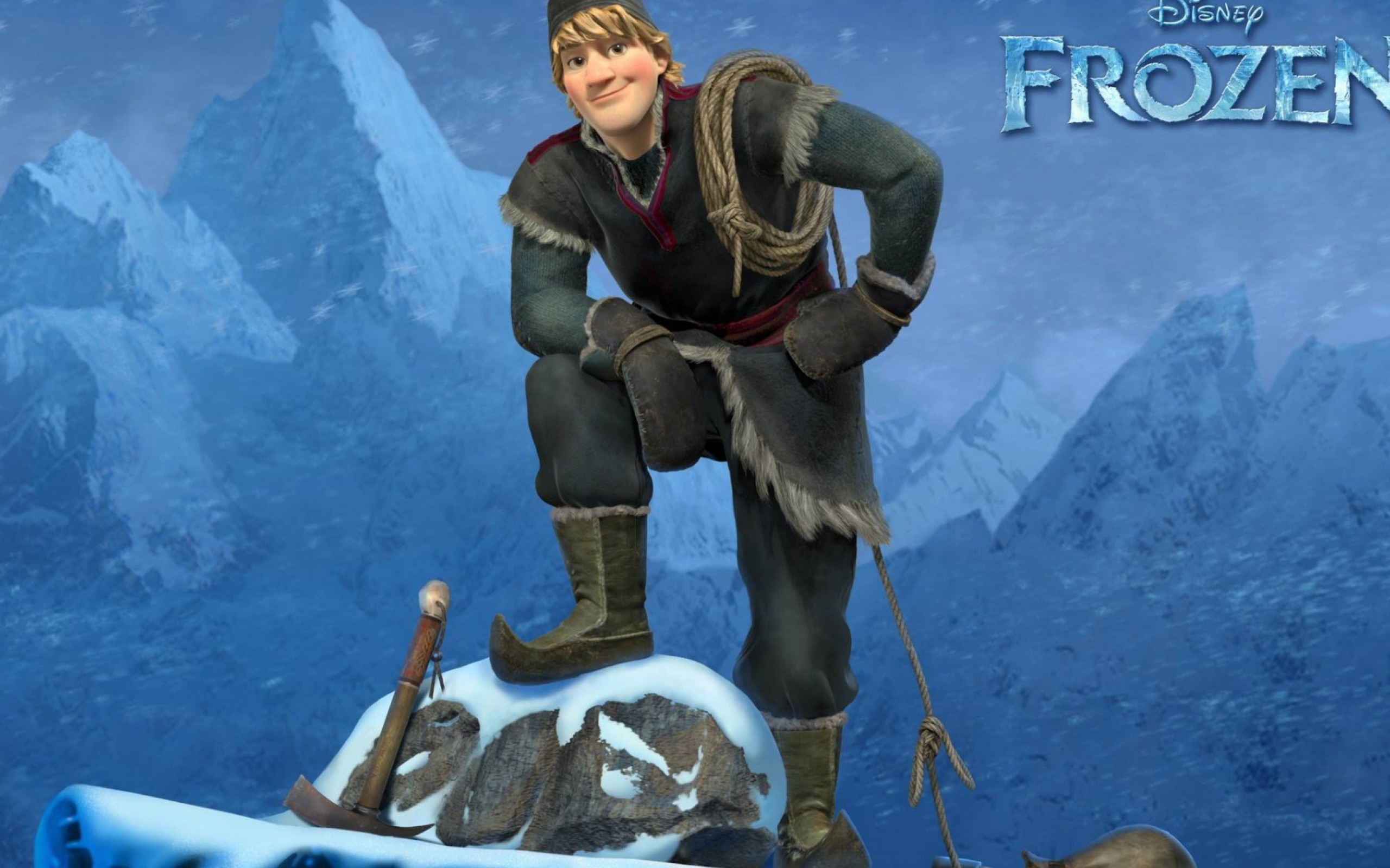 Kristoff from Frozen Wallpaper Adventure