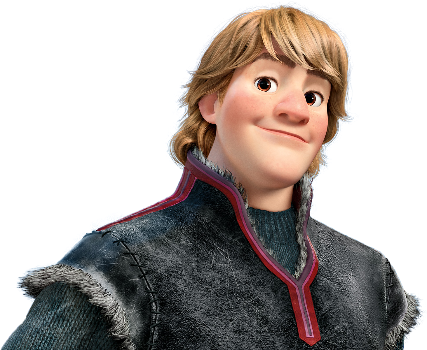 Download Frozen Kristoff Smiling Portrait