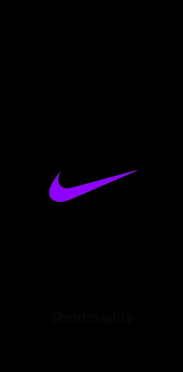 Nike swoosh purple wallpaper