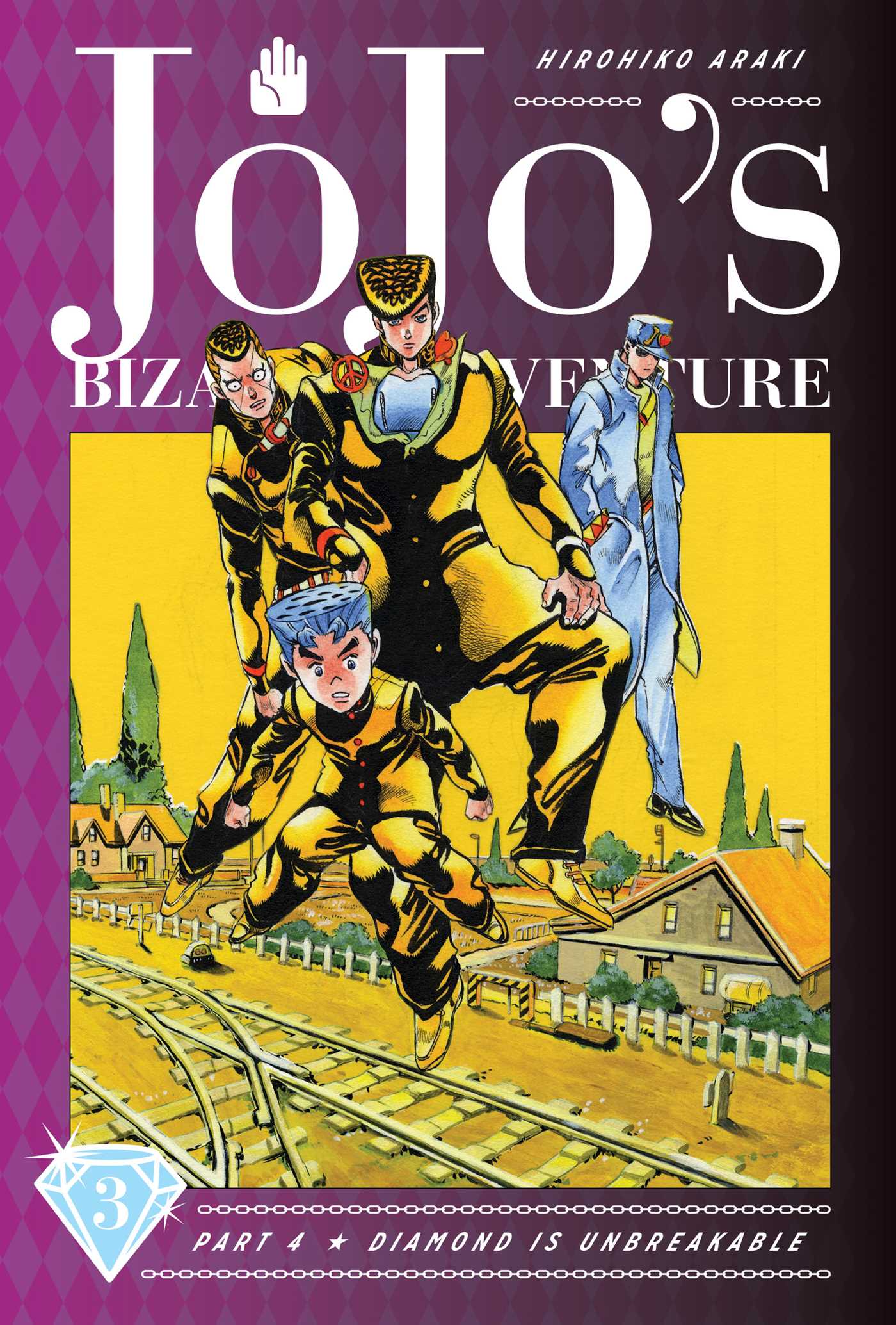 JoJo's Bizarre Adventure: Part 4-Diamond Is Unbreakable, Vol. 3. Book by Hirohiko Araki. Official Publisher Page. Simon & Schuster