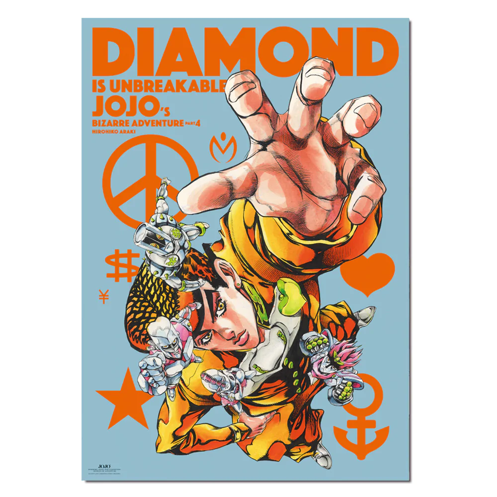 B2 Poster JoJo's Bizarre Adventure Diamond Is Unbreakable part 4