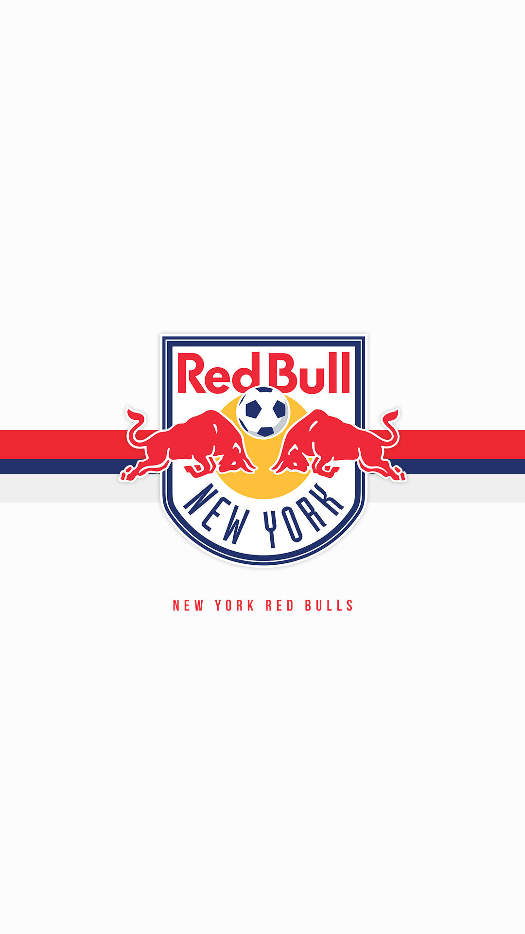 Download New York Red Bulls White Wallpaper