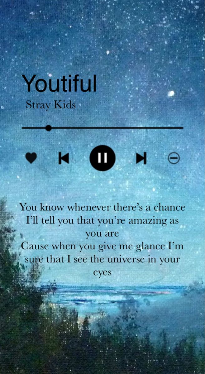Youtiful Lyric Wallpaper