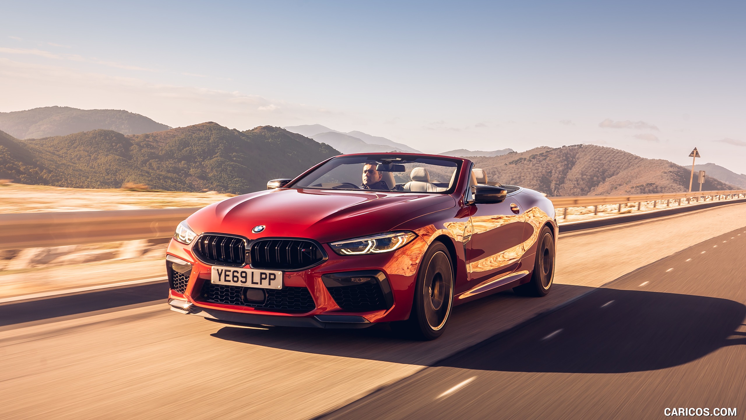 BMW M8 Competition Convertible (UK Spec)MY. Front Three Quarter