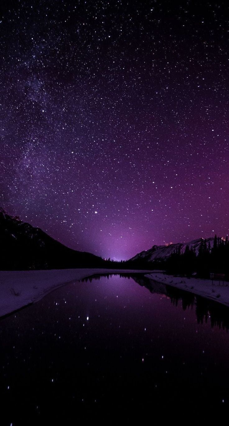 How sees me. iPhone wallpaper landscape, Purple galaxy wallpaper, Scenery wallpaper