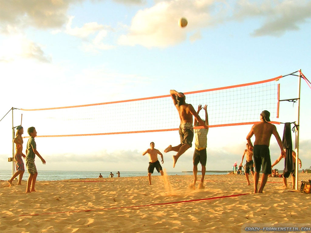 Beach Volleyball Wallpaper Beach Wallpaper & Background Download
