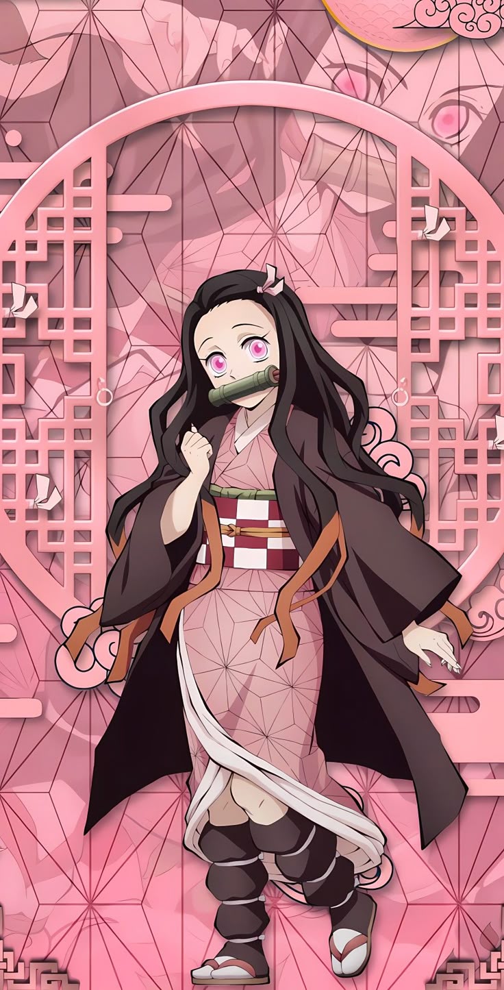 Wallpaper Nezuko Kimetsu no Yaiba, Wallpaper Kamado Nezuko Kimetsu no Yaiba HD