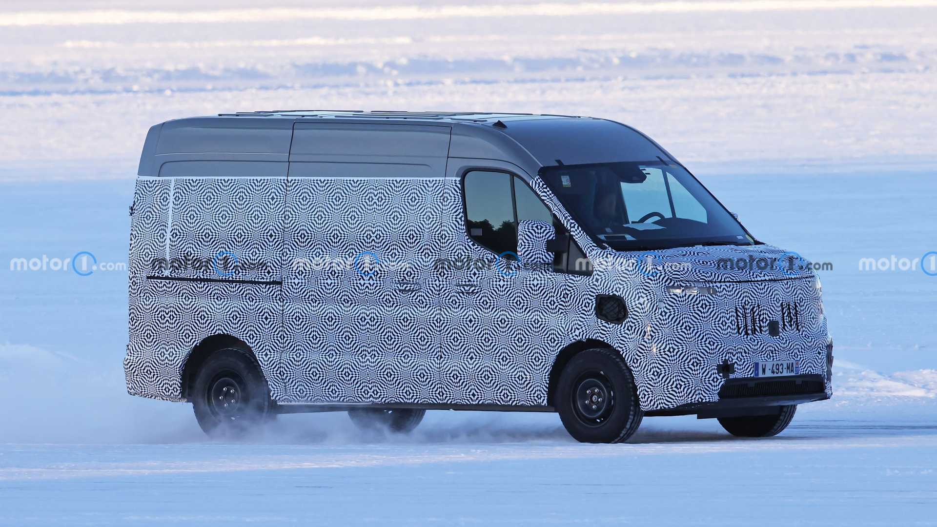 New Renault Master Prototypes Spied With Diesel And EV Powertrains