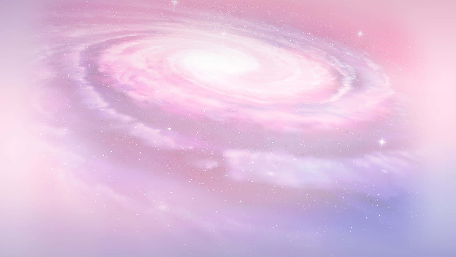 Download Light Pink And Purple Galaxy Spiral Graphic Art Wallpaper