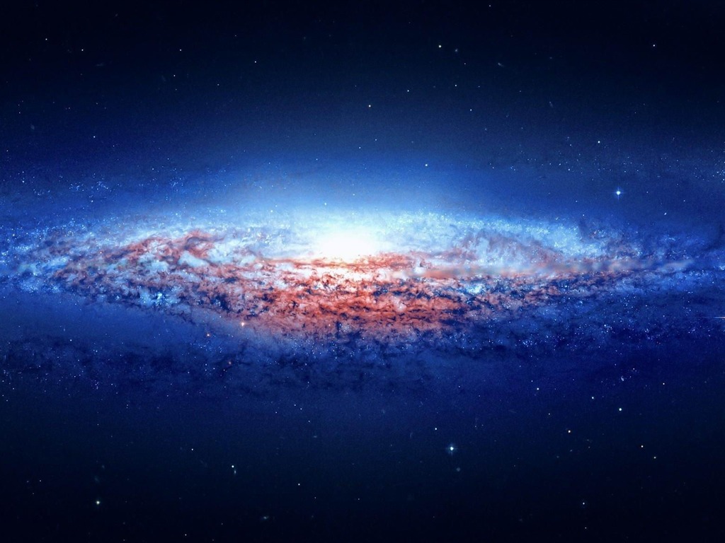 Galaxy Space Stars Light Energy Space HD Widescreen Wallpaper