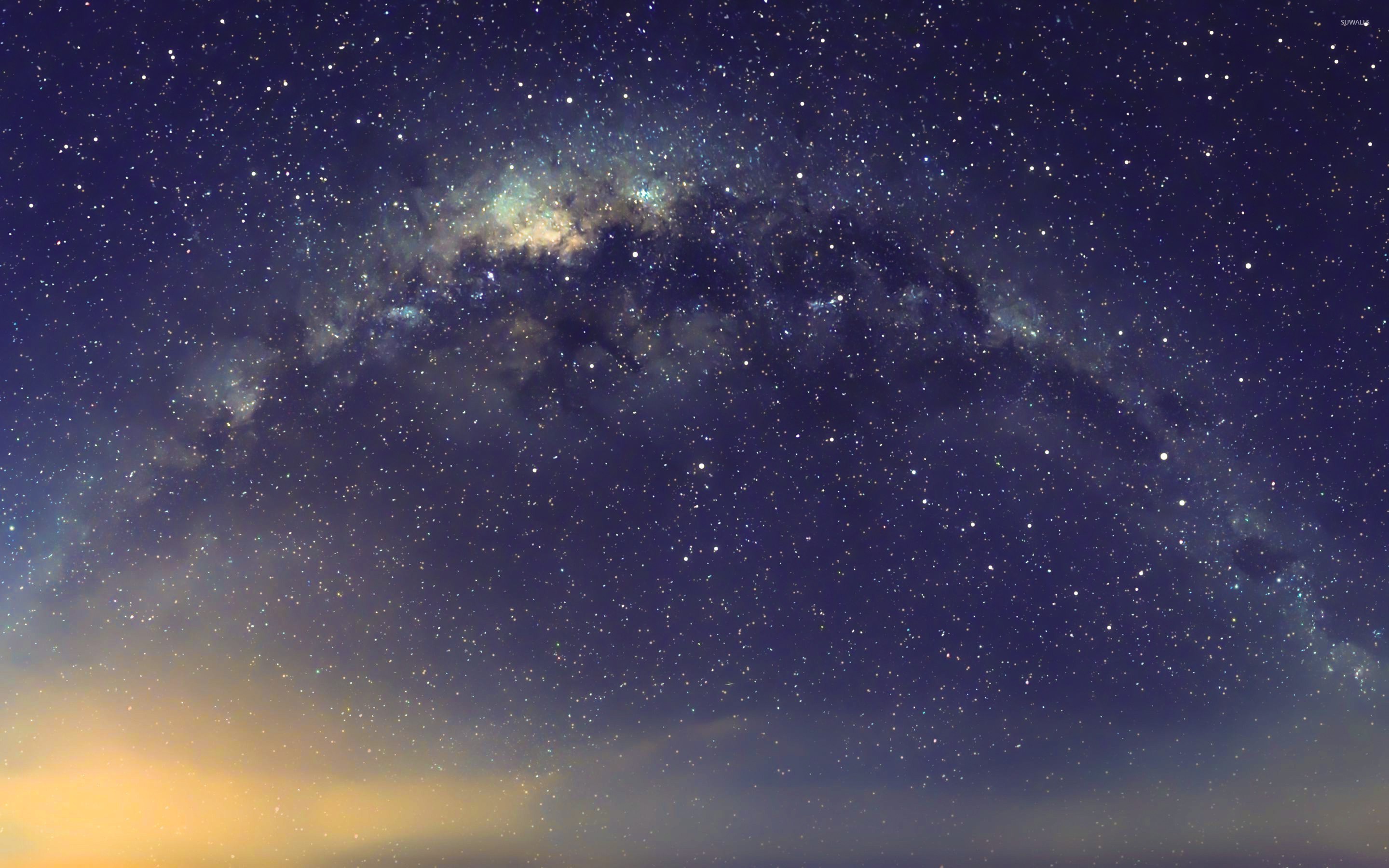 Blue Galaxy Wallpaper