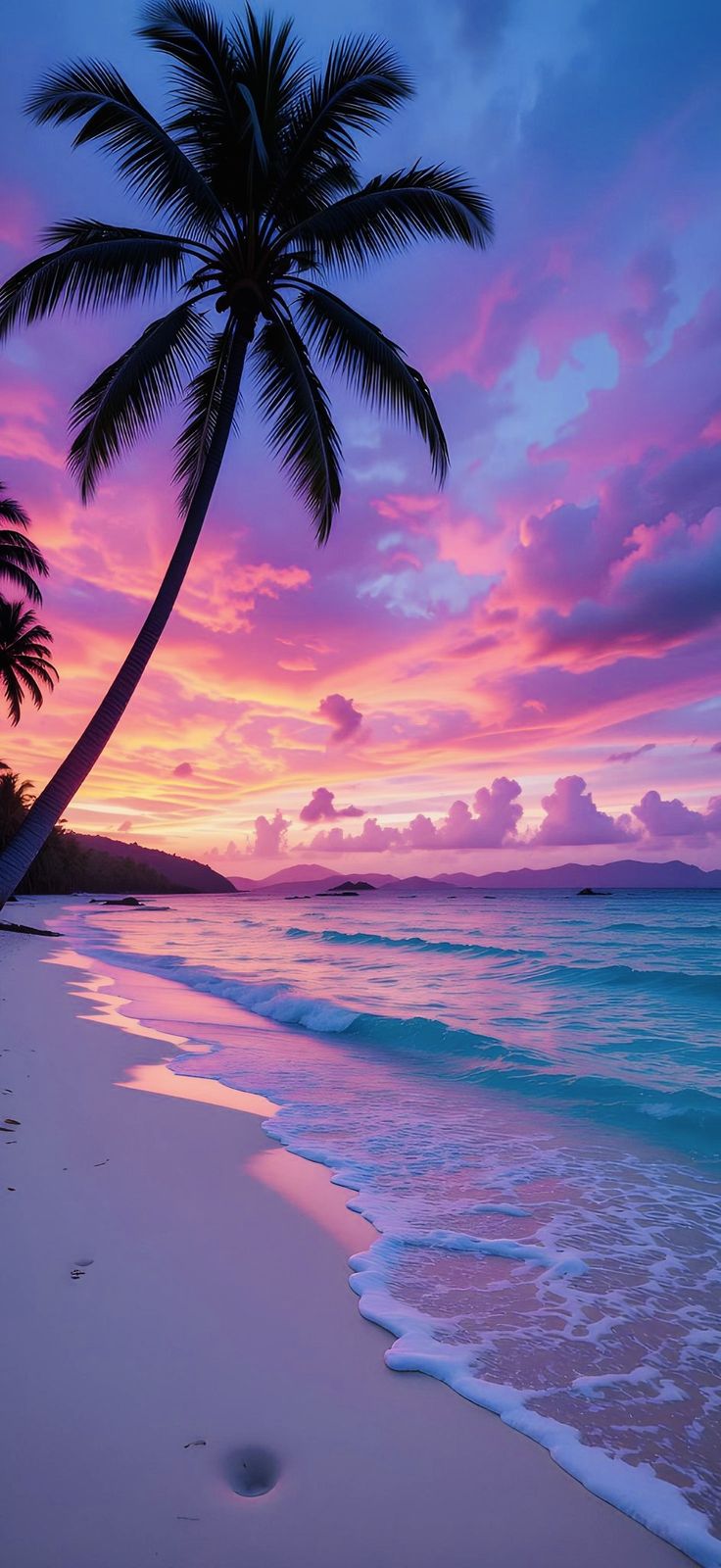 beautiful. Beautiful summer wallpaper, Sunset landscape canvas, Beach