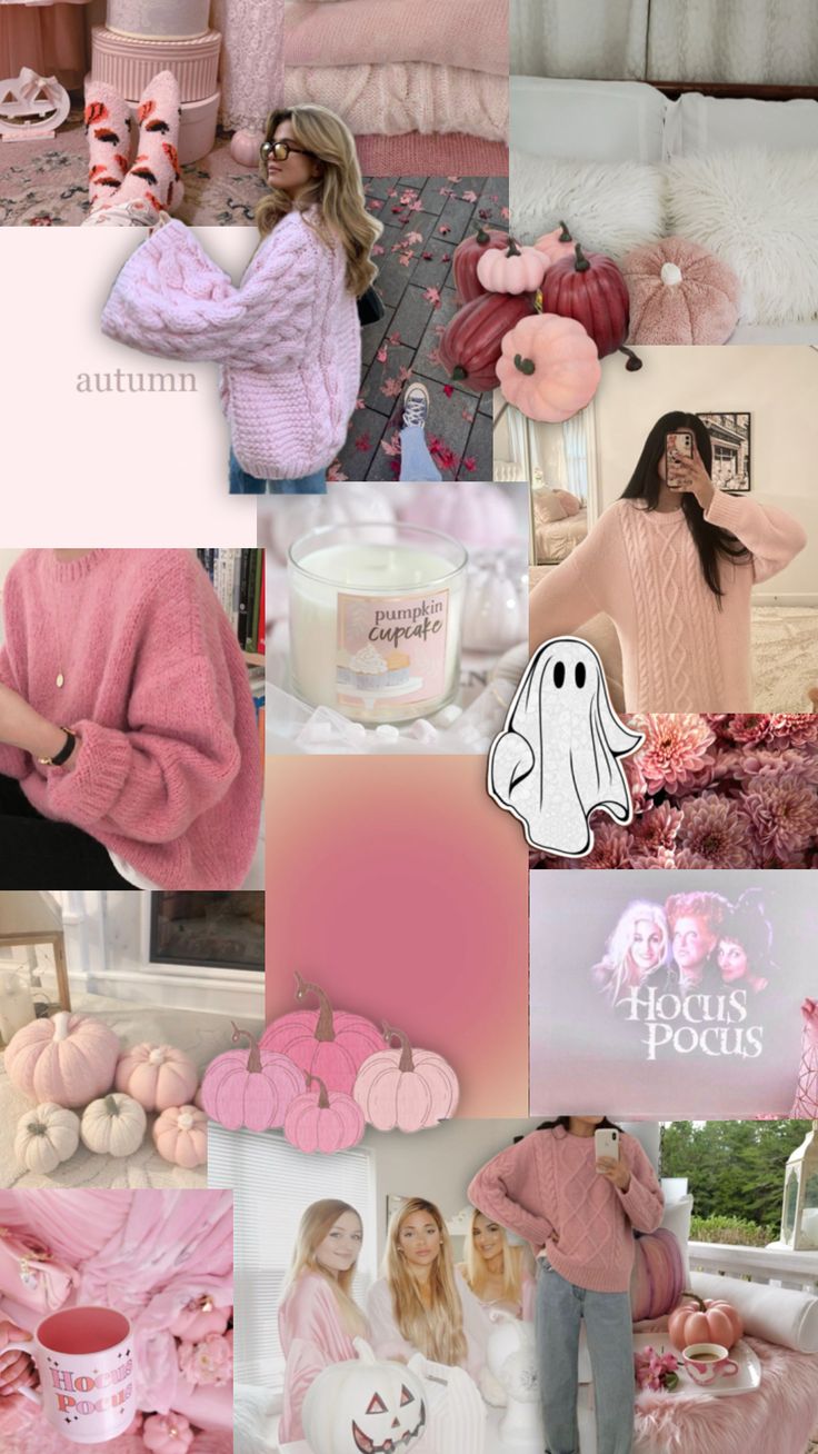 aestheticmoodboard #autumn #fall #pink # #popular #fallaesthetic #pinkaesthethic #foryou #pumpkins