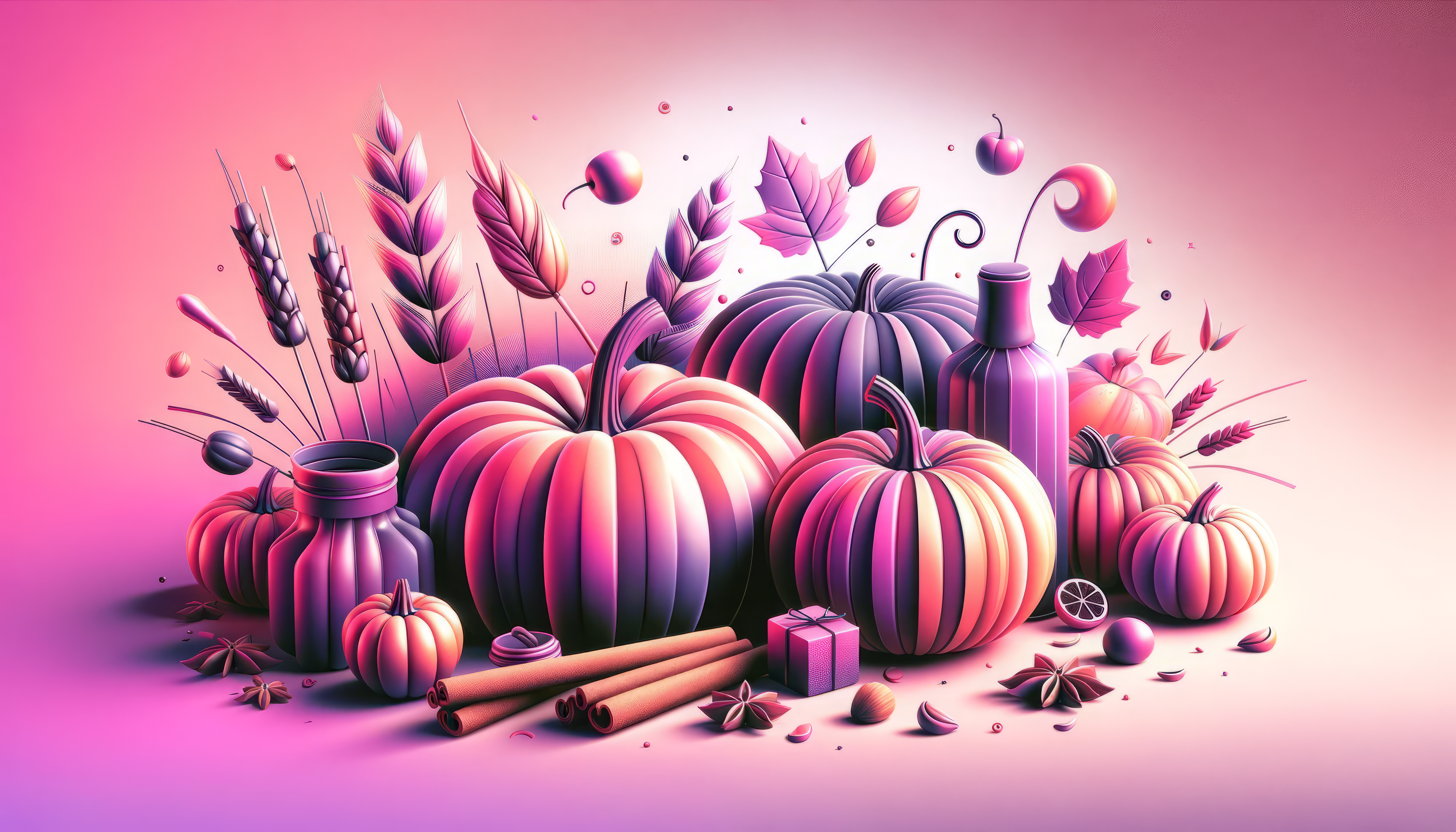Pumpkin Spice Autumn Aesthetic HD Wallpaper