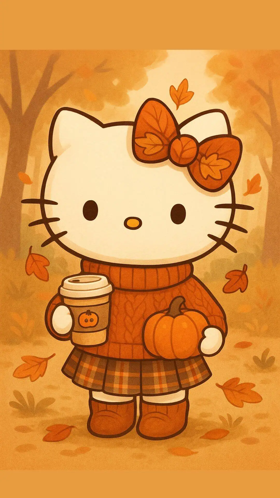 Cutest Fall Wallpaper for iPhone