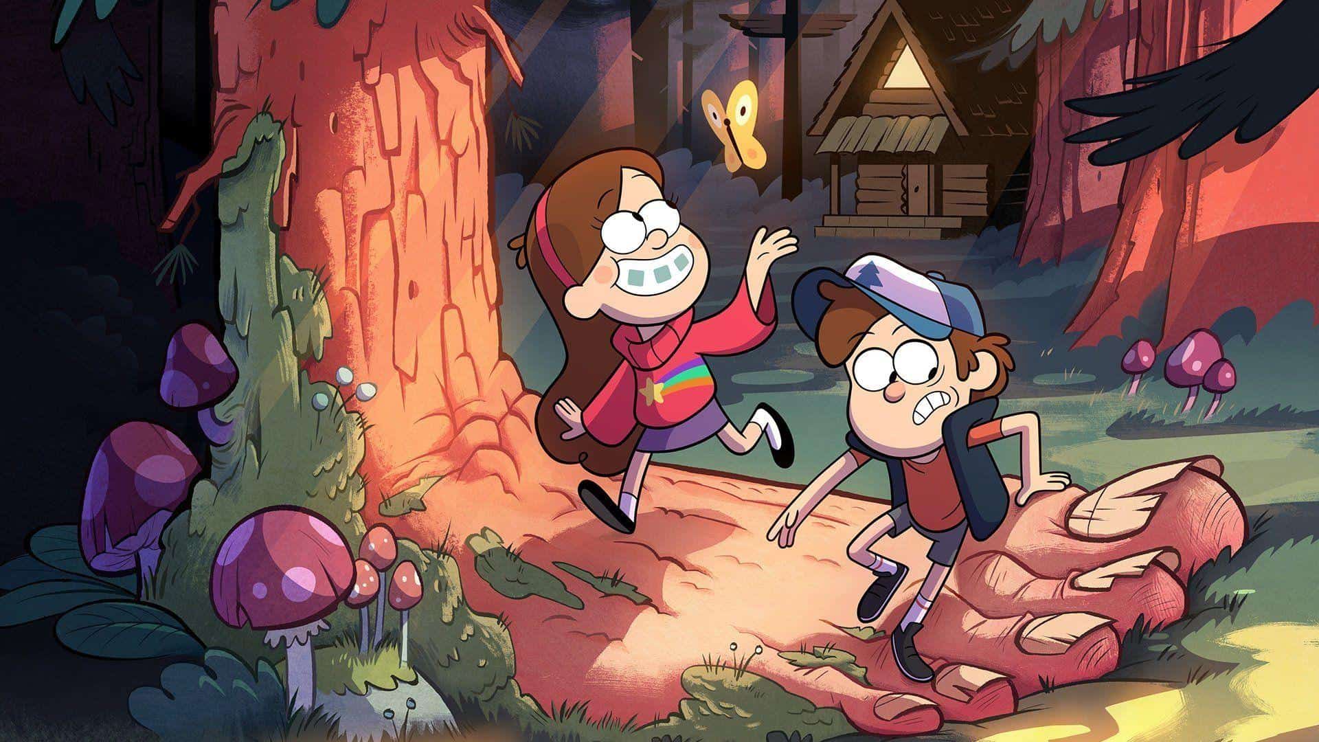 HD Gravity Falls Background Desktop Free Download