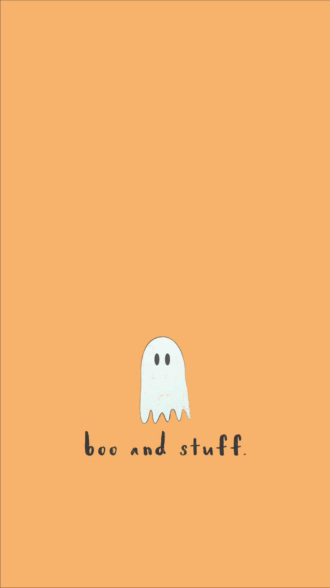 Download Cute Halloween Phone Ghost Boo And Stuff Wallpaper