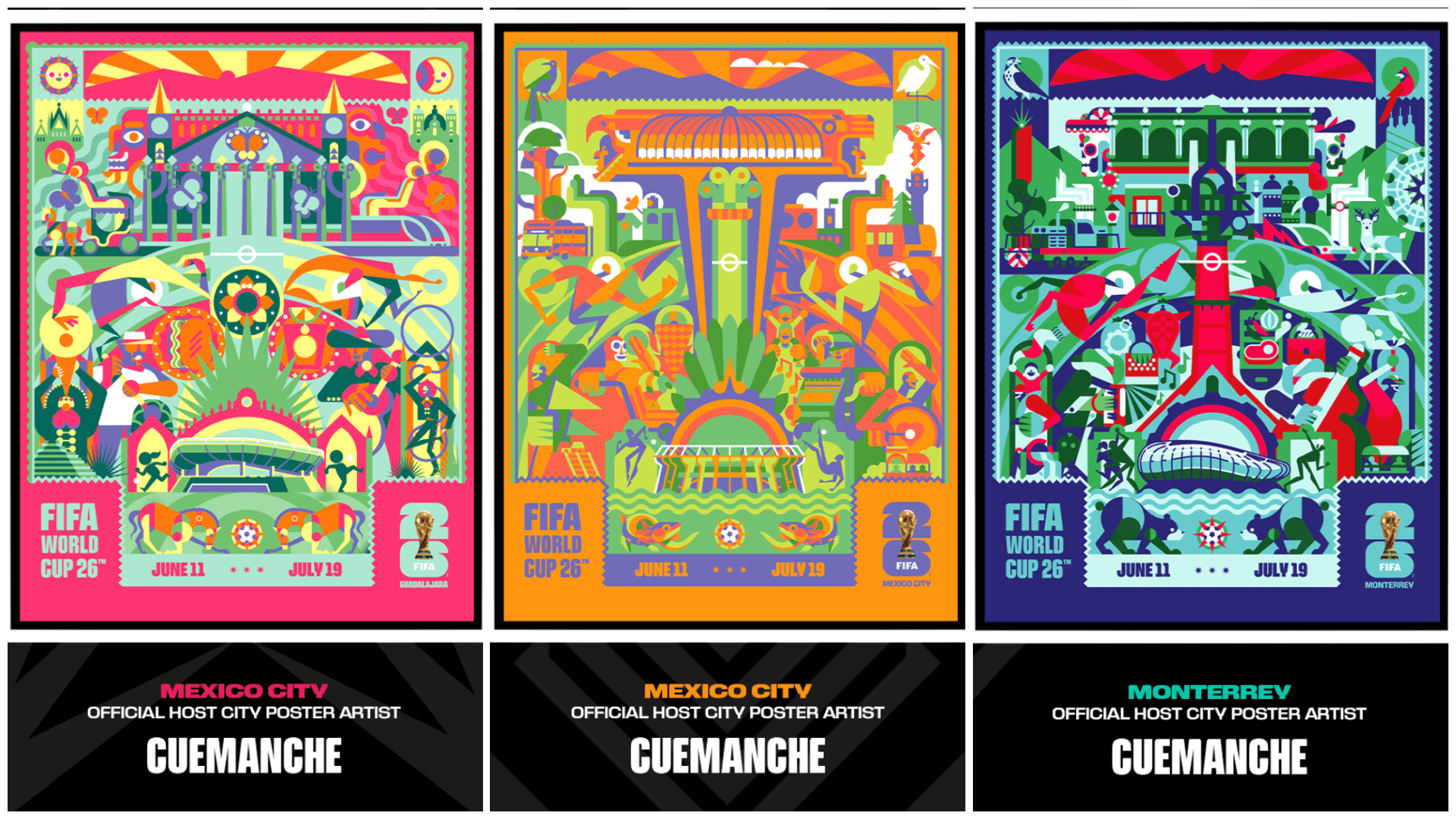 Rating the 2026 FIFA World Cup city posters: The best, worst of all the hosts