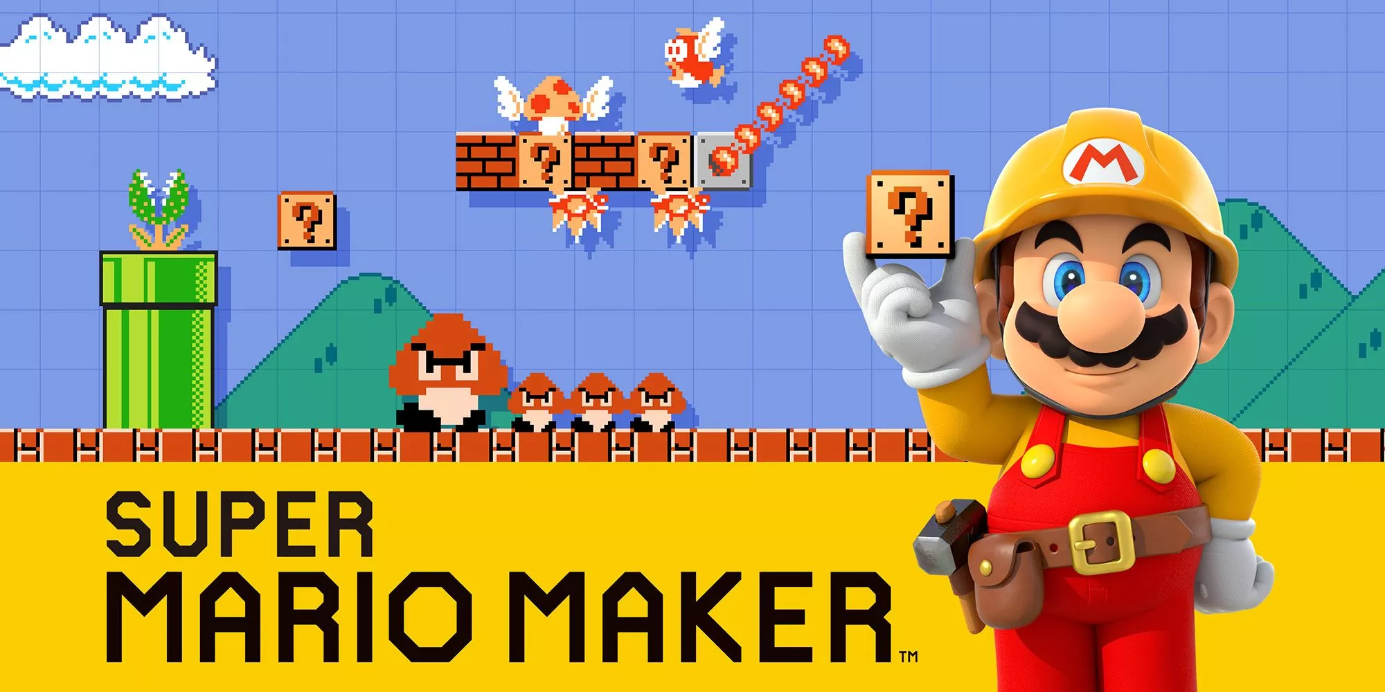 Create all sorts of original wallpaper with Super Mario Wallpaper Maker, available now!