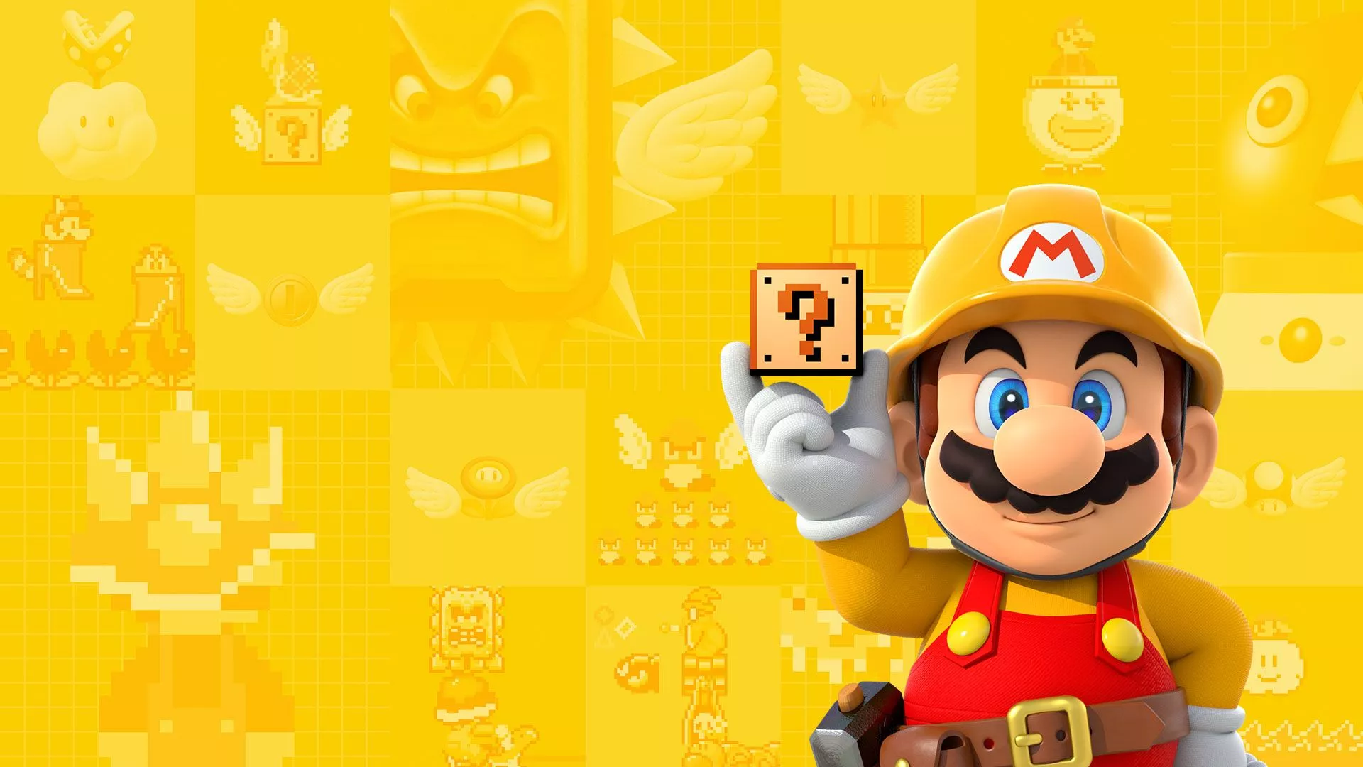 Super Mario Maker HD Wallpaper