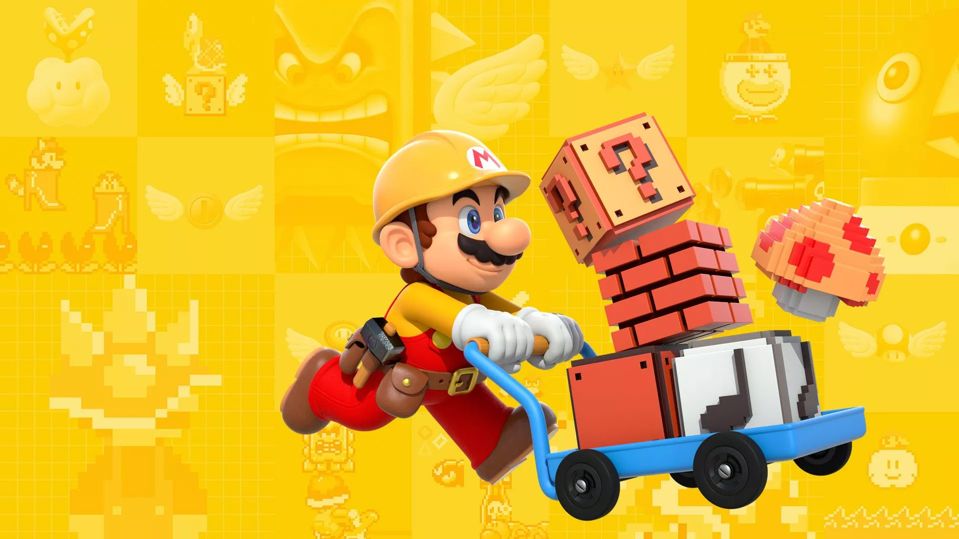 Super Mario Maker HD Wallpaper: Build Your Adventure