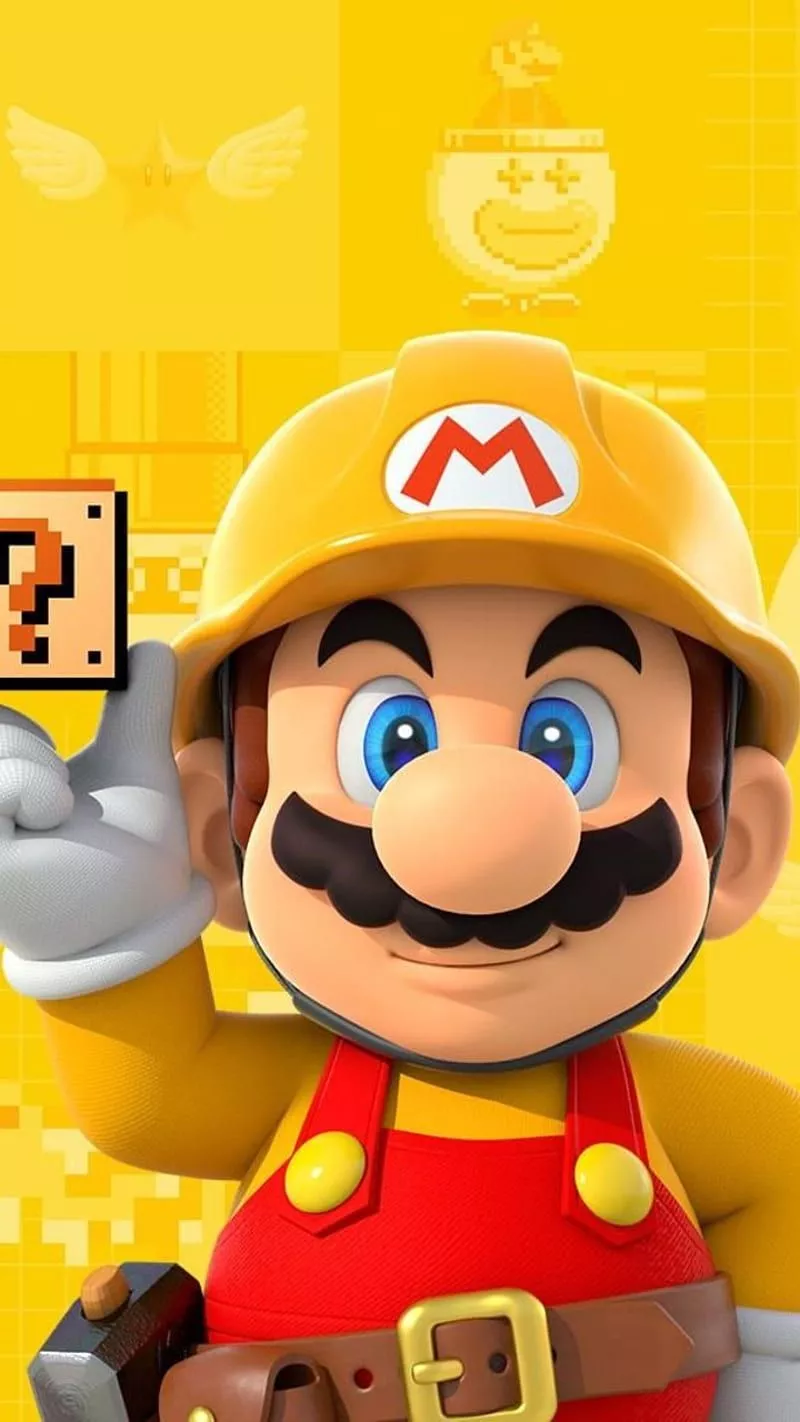 Super mario maker, games, super mario, HD phone wallpaper