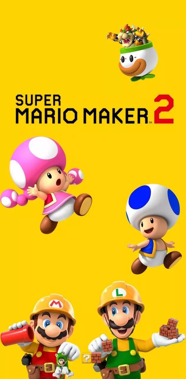 SUPER MARIO MAKER 2 wallpaper