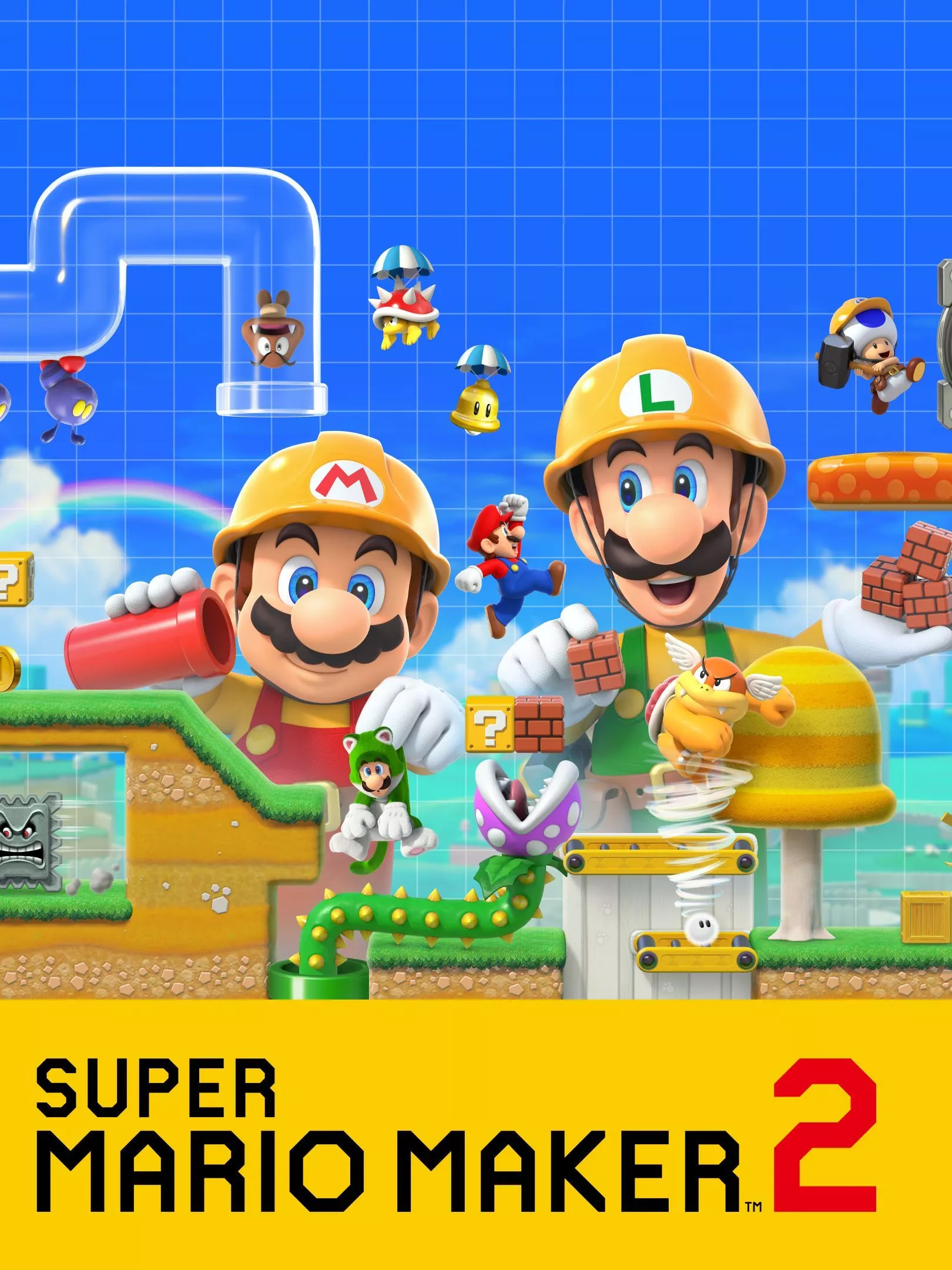 Free Super Mario Maker 2 4K Wallpaper & Desktop HD Background for PC