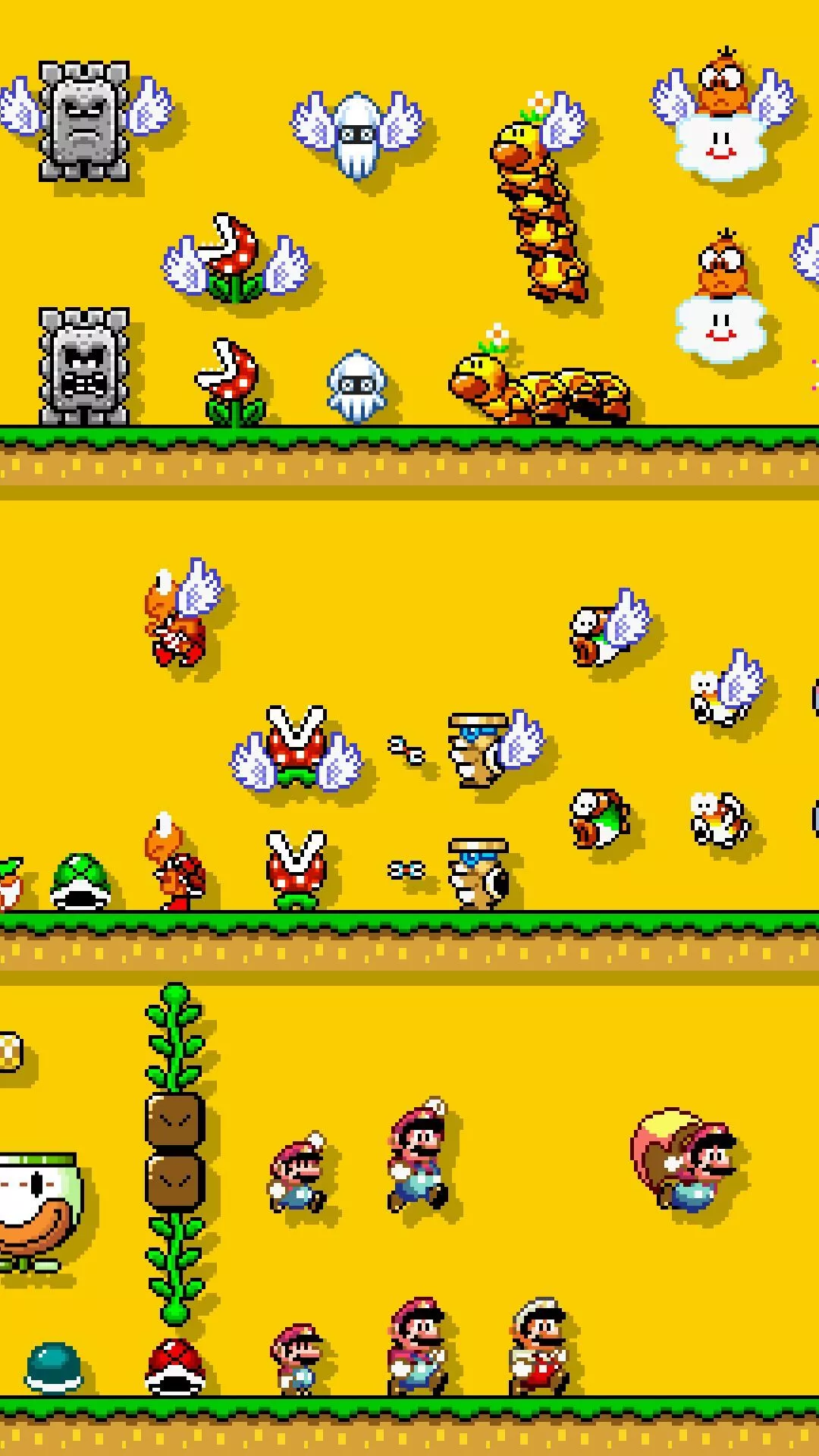 Phone wallpaper: Video Game, Super Mario Maker, Mario 1135415