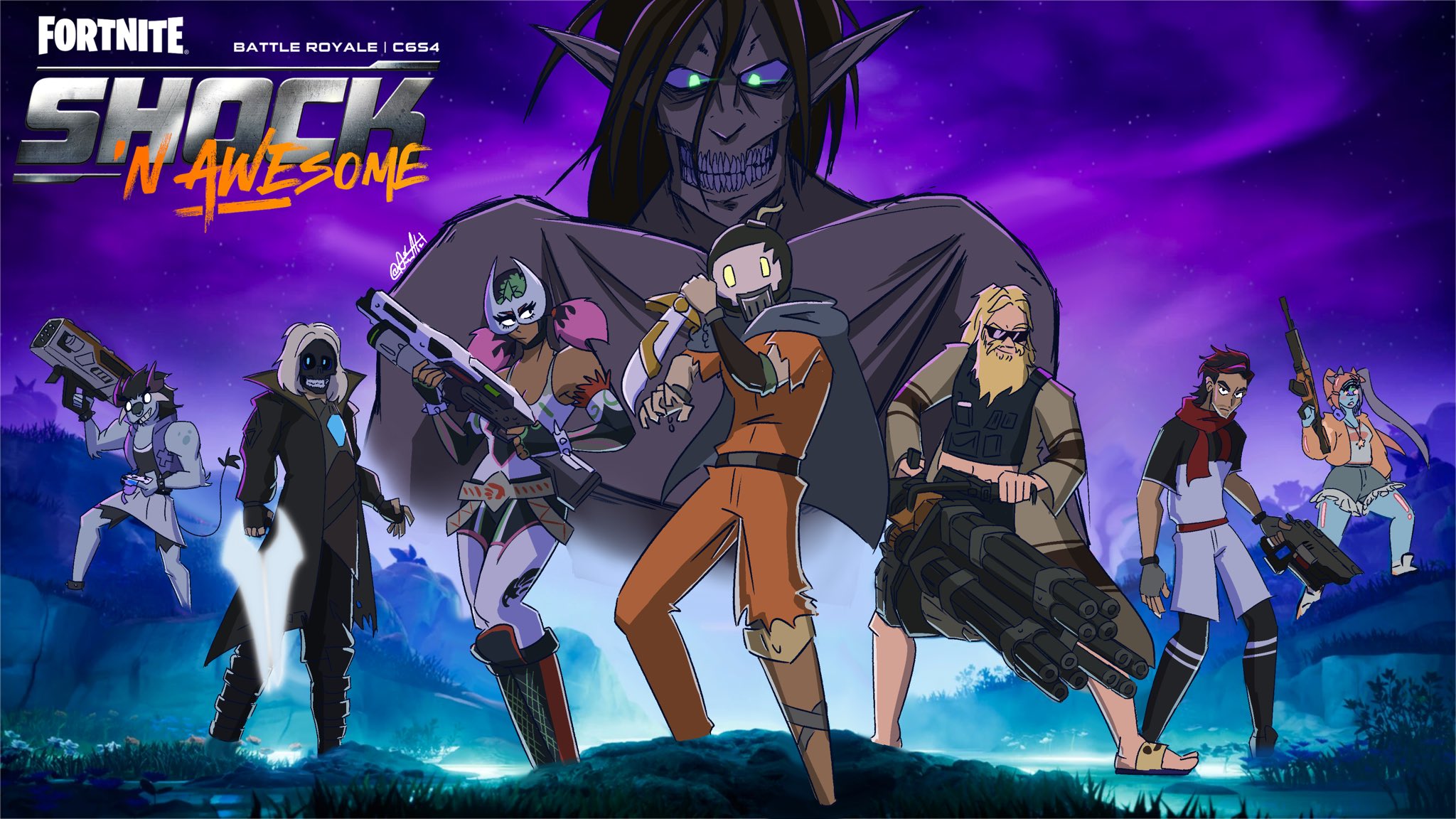 AnimeAbsol™ (comms OPEN) Chapter 6 Season 4 'N Awesome #Fortnite #FortniteArt