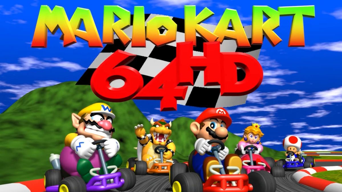Fans give Mario Kart 64 the HD remaster it deserves