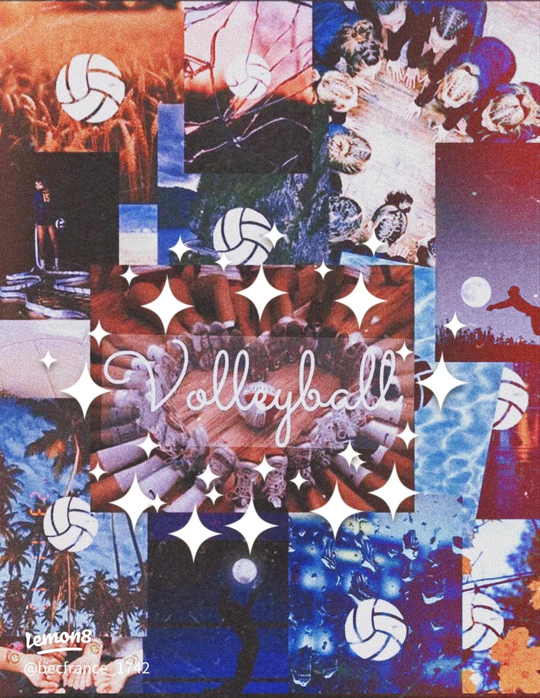 Stylish Cut Volleyball Wallpaper