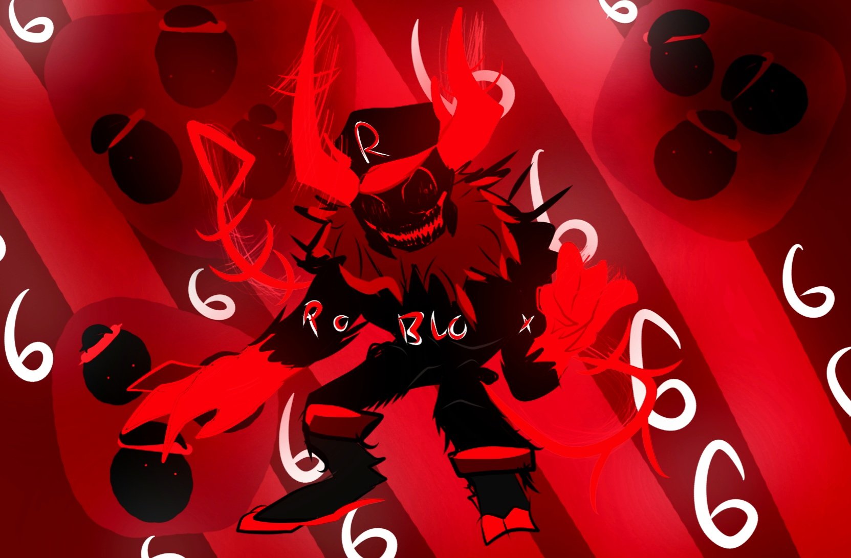 Da Reece Cupi 666 (forsaken) Fanart I Hope You Like It # Forsaken #forsakenroblox #roblox #guest666 #forsakenfanart