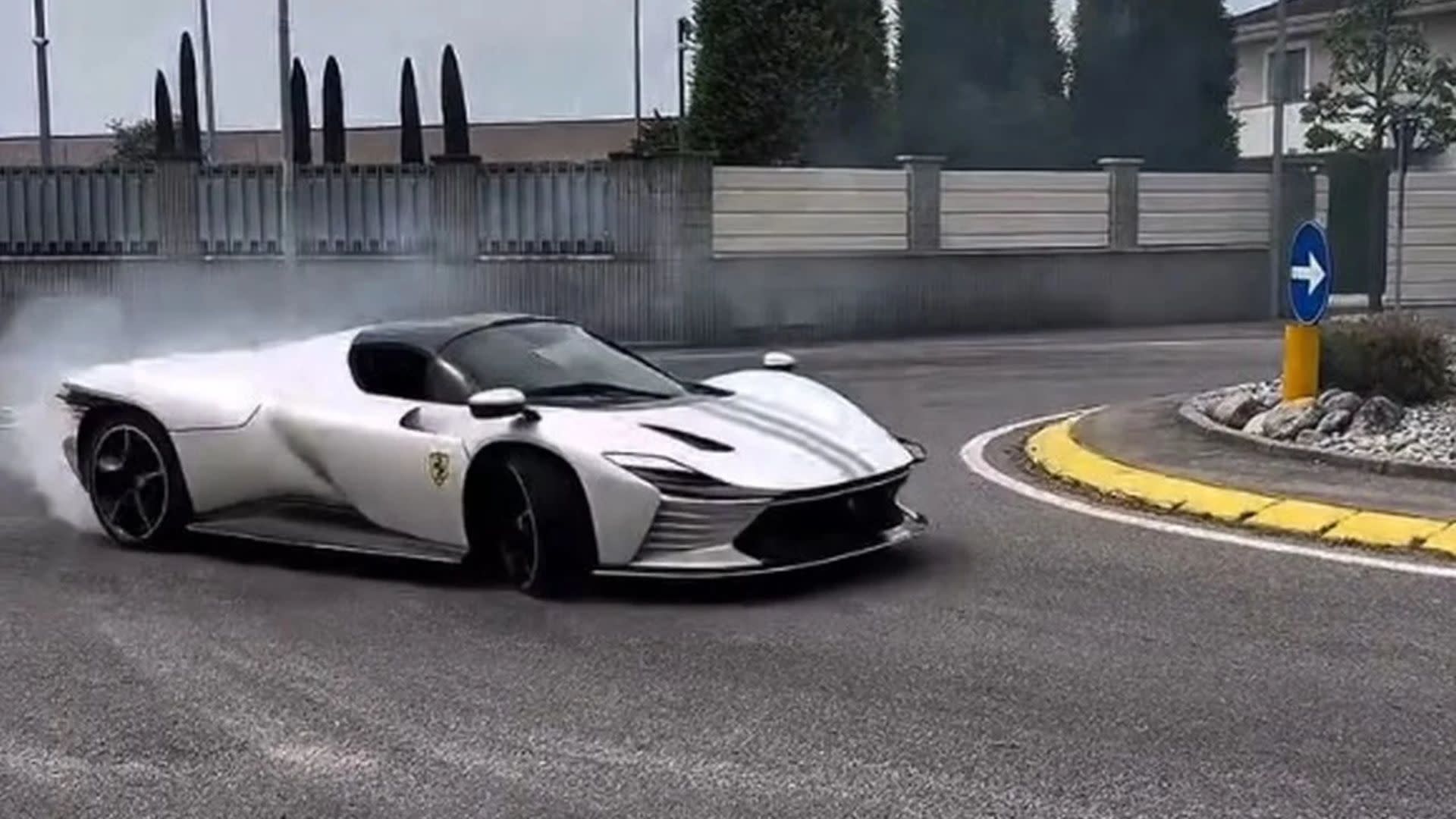 $4.5 Million Ferrari Daytona SP3 Caught Drifting in Rare Display of V12 Power