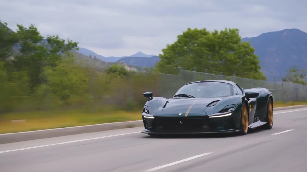 2025 Ferrari Daytona SP3 Races into Jay Leno's Garage