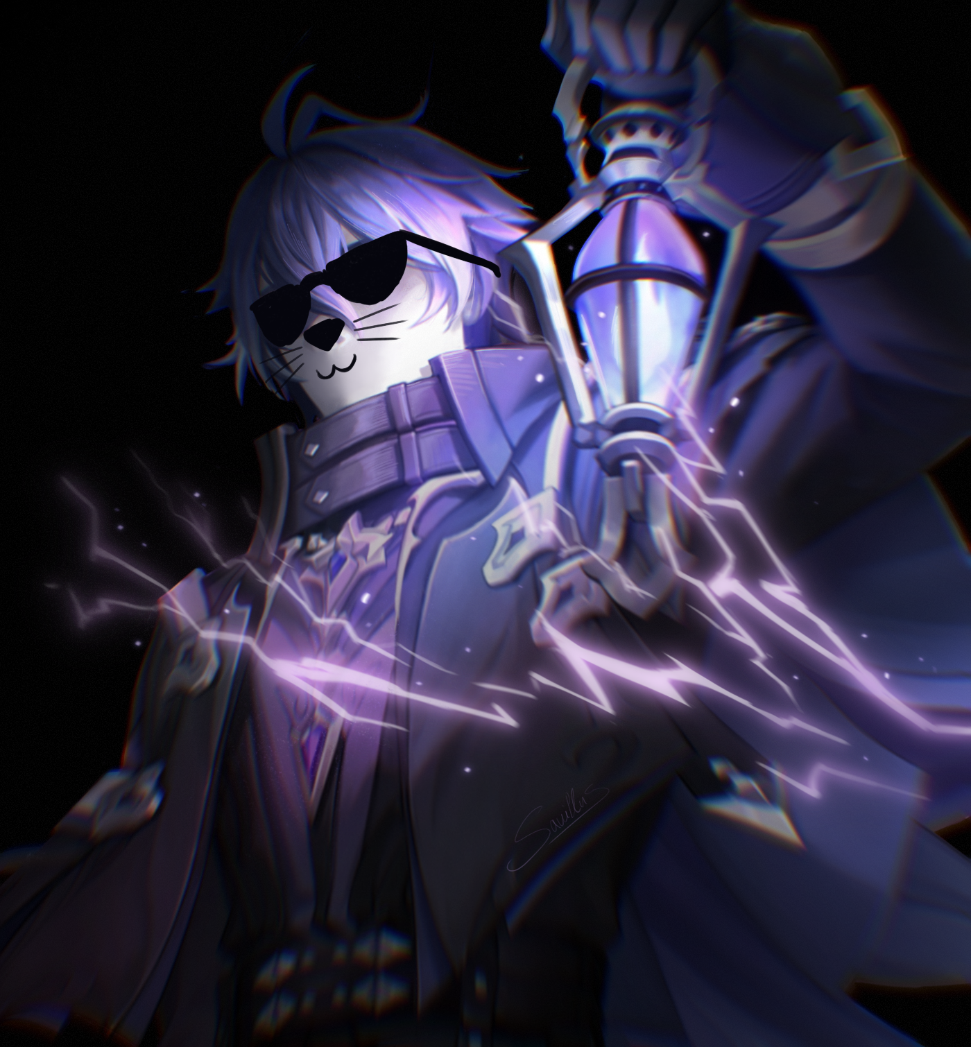 Flins Fanart, R Genshin_Impact