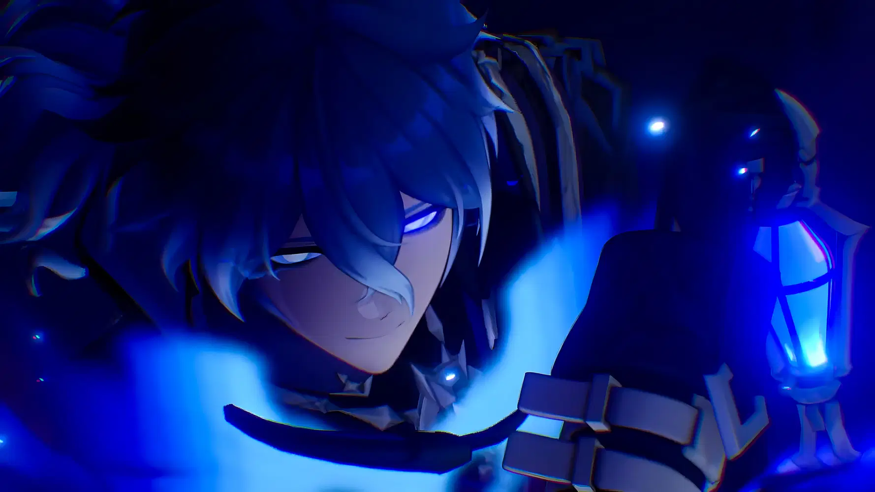 Color Graded Flins Wallpaper Genshin Impact