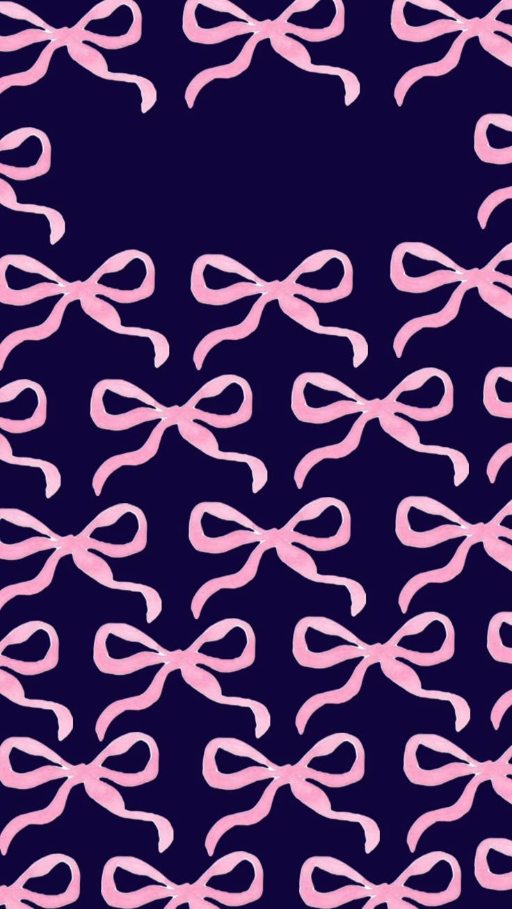 Navy and pink iPhone bow wallpaper #bows #wallpaper #iphonewallpaper