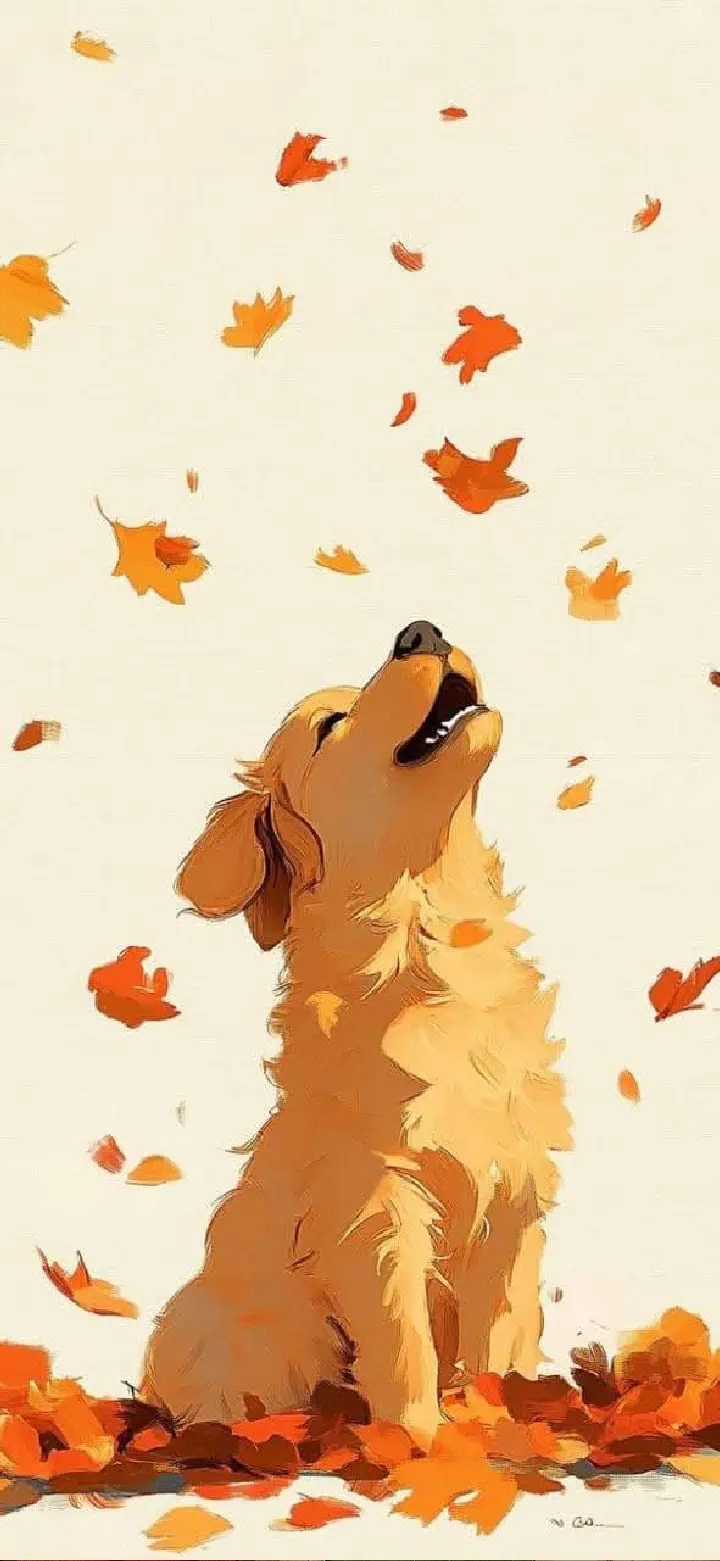 Cutest Fall Wallpaper for iPhone