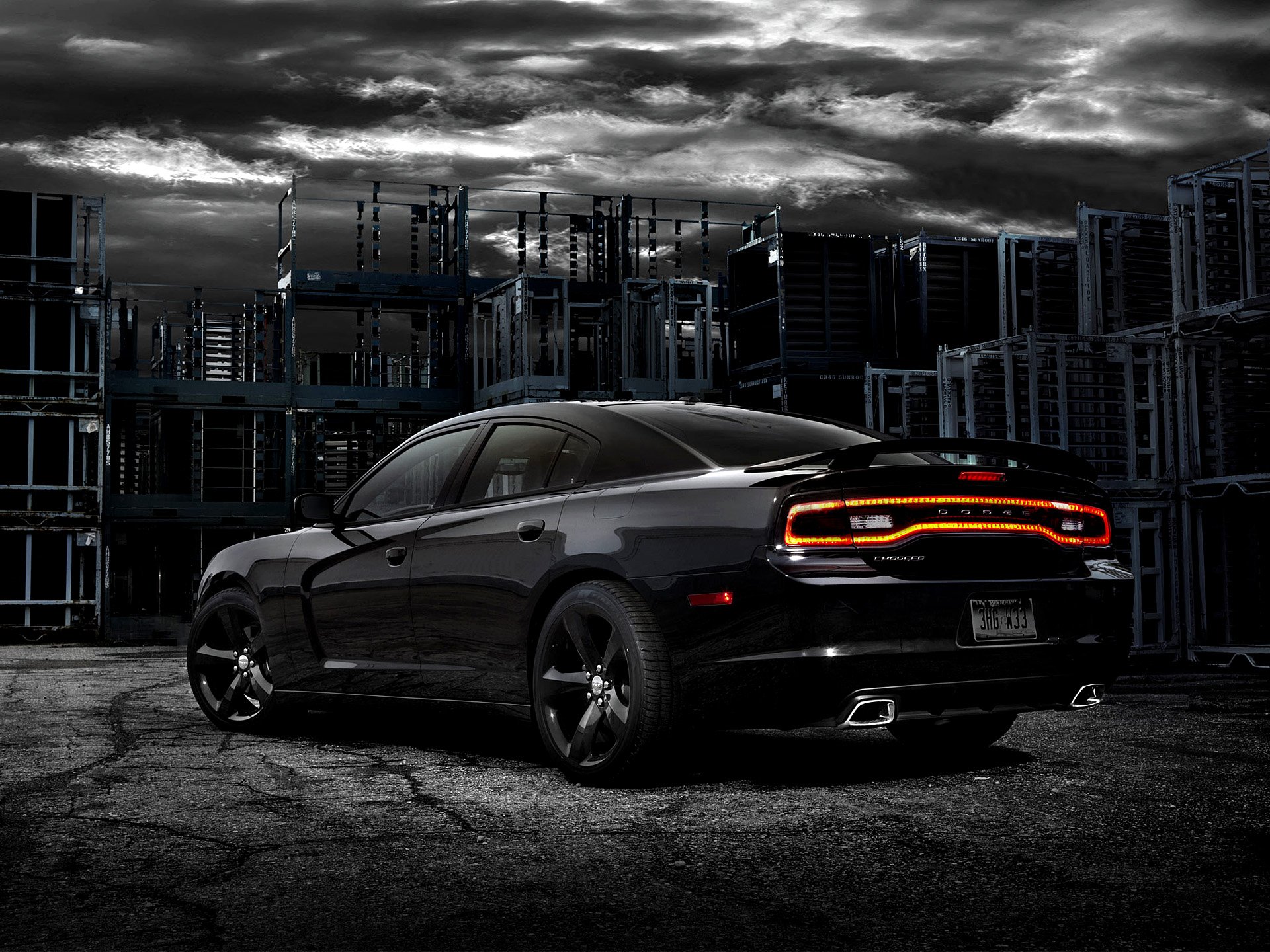 Download Dodge Charger Vehicle Dodge Charger Blacktop HD Wallpaper