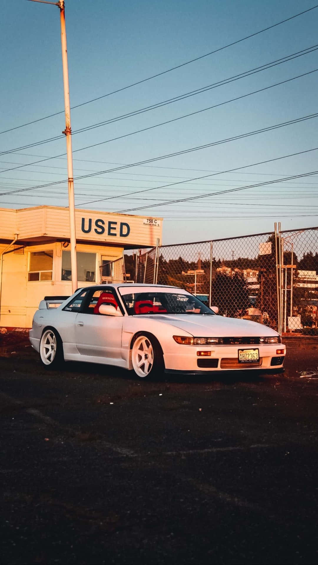 Download Caption: Premium Nissan 180sx In Full Glory Wallpaper