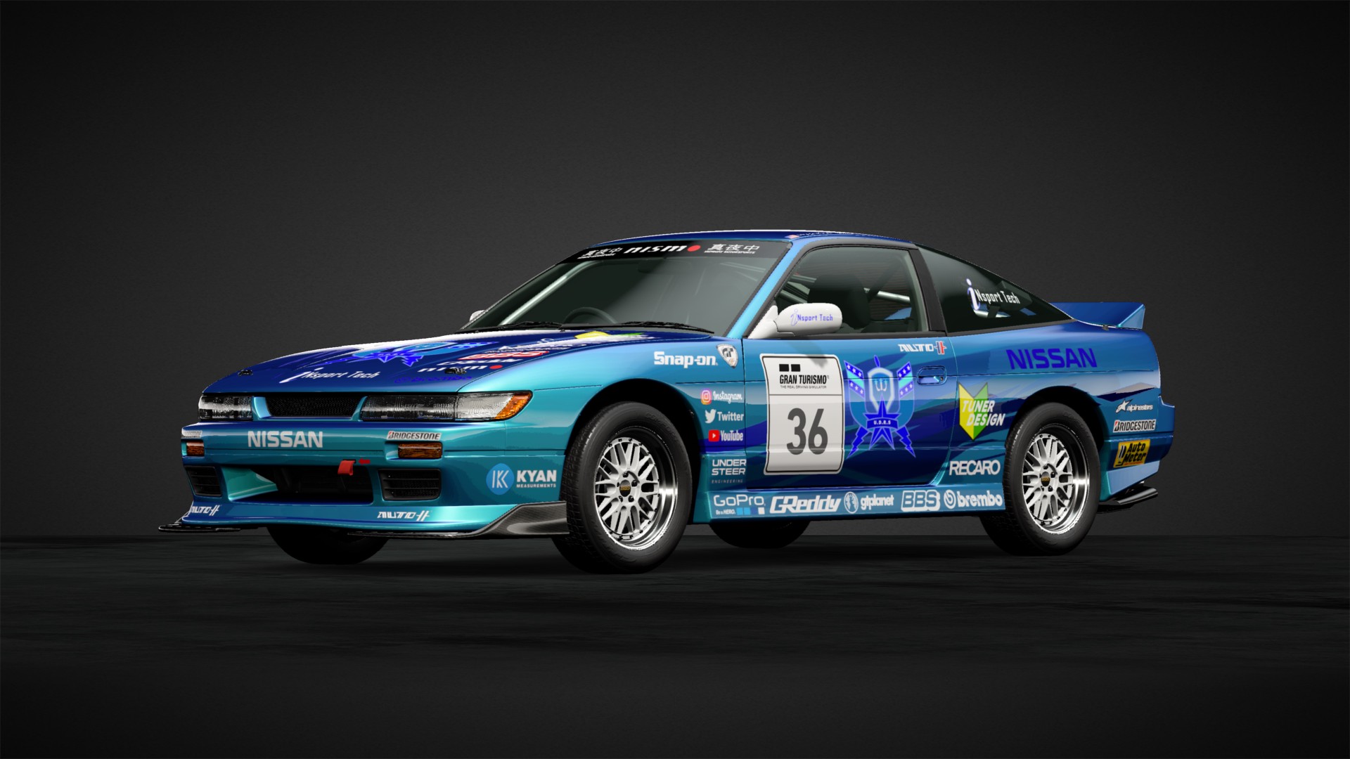 Nissan SILEIGHTY U.D.R.S JDM Tuner Design '98. Hyperion Blue GT's TD World