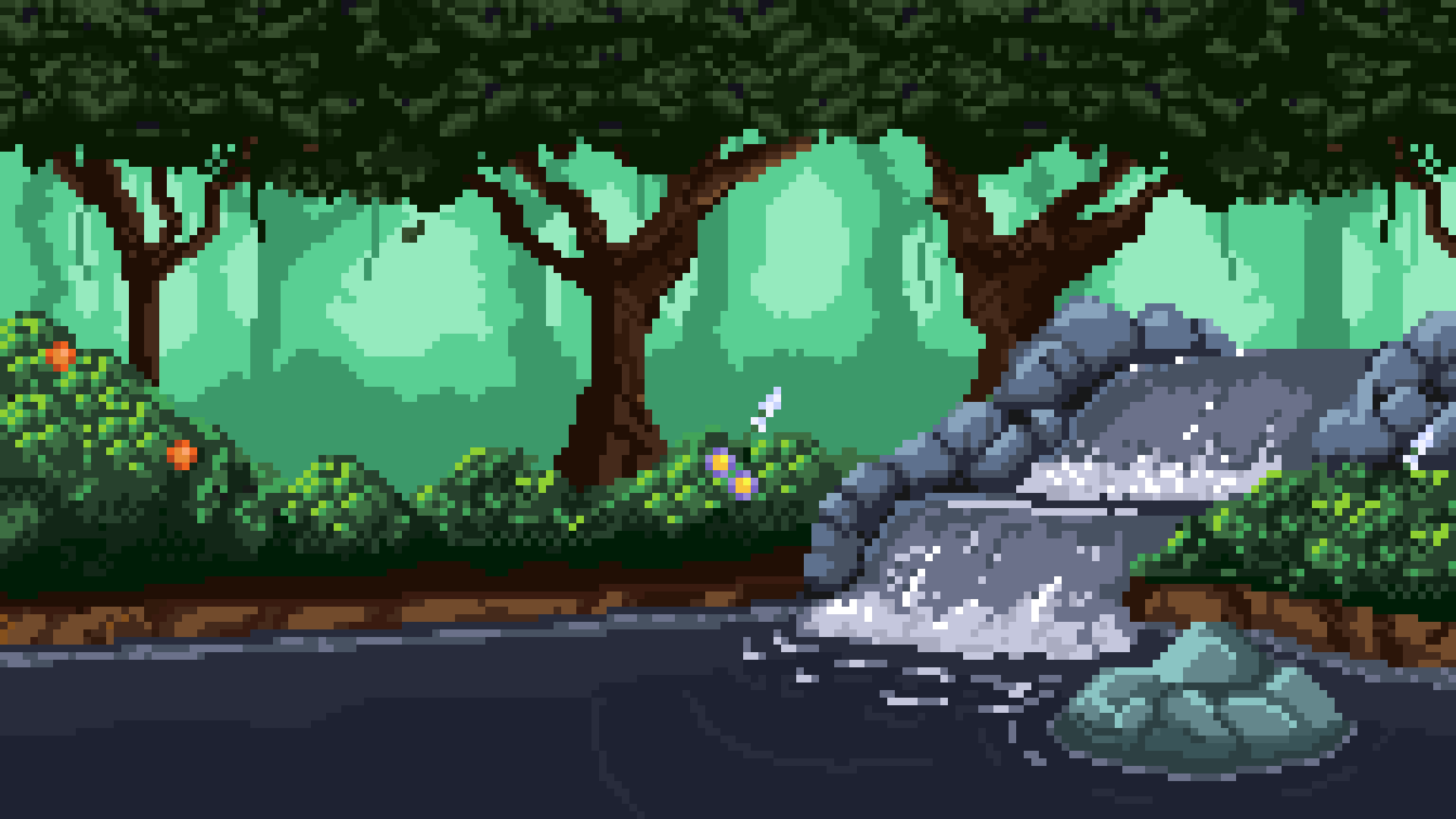Jungle Pixel Art