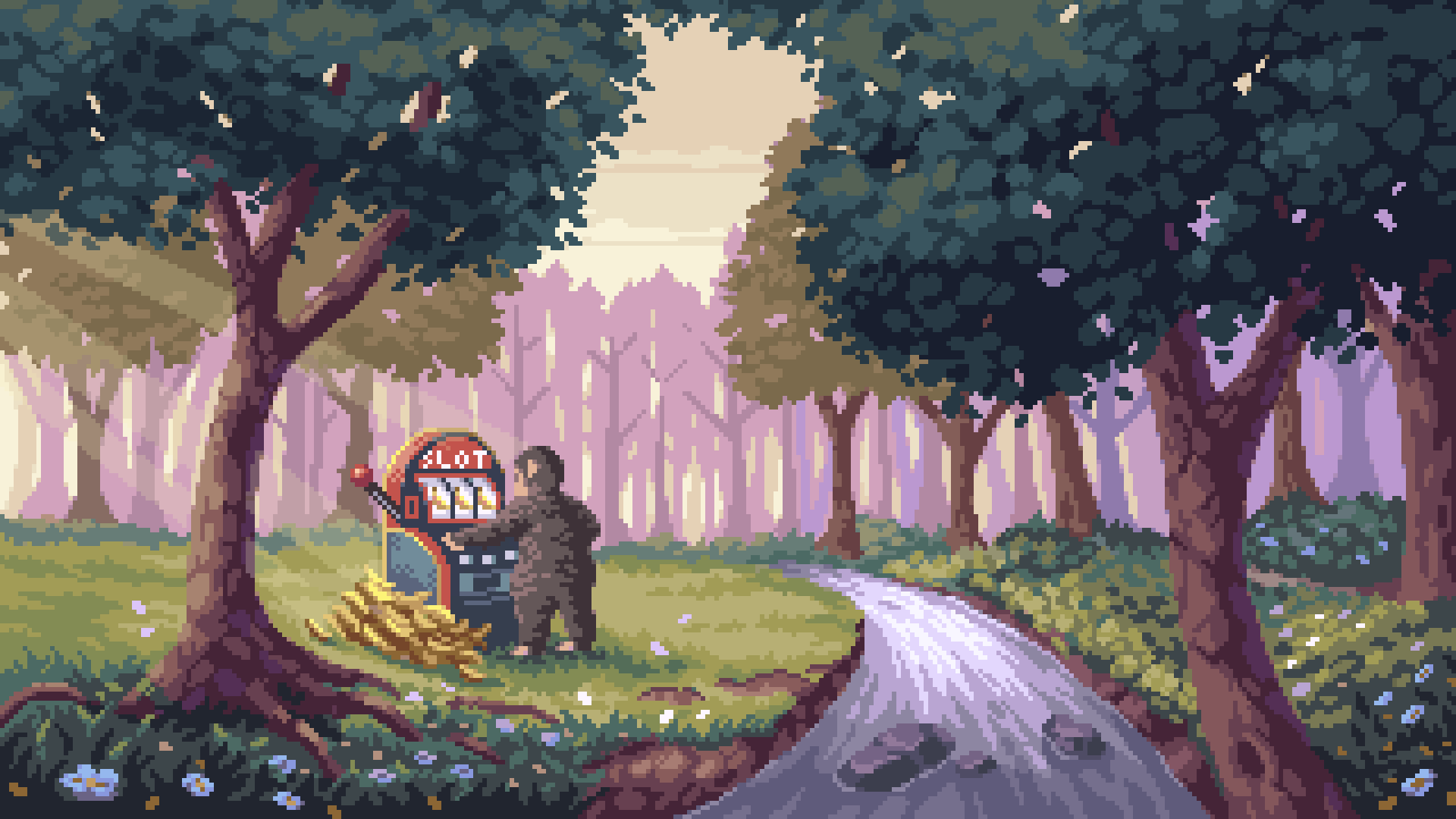 Mythical Forest (Pixel art)