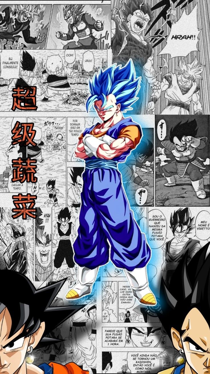 Vegetto wallpaper edit mangá