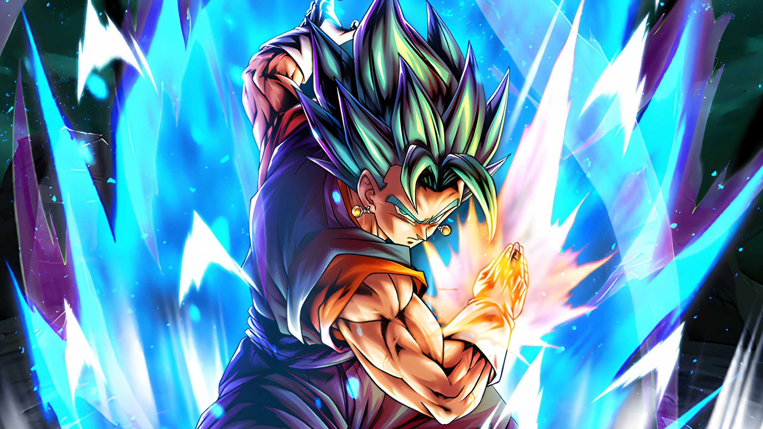Ultra Vegito Blue Dragon Ball Legends 4K Wallpaper
